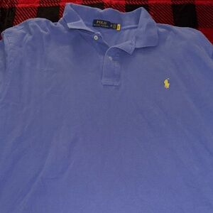 Polo by Ralph Lauren Men's Light Blue Polo Shirt